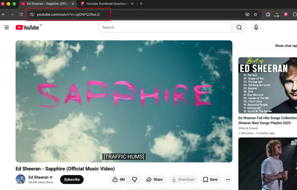 YouTube and copy the link YouTube and copy the link